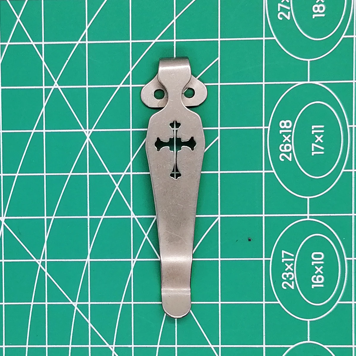 OEM титановый Карманный клип для ножа талии 2 отверстия Spyderco военизированный pm2 c81