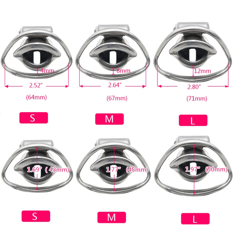Мужская клетка целомудрия для пениса из нержавеющей стали Пояс верности CB6000 3D