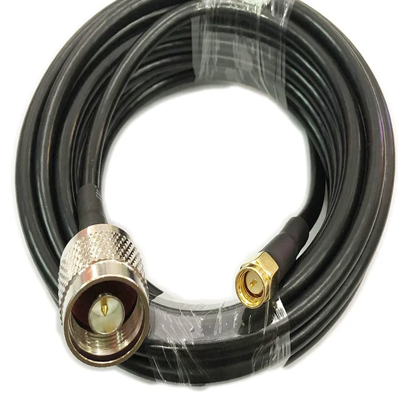 Коаксиальный кабель 2 м 5 10 RG58 разъем SMA папа RF адаптер 50 3 Ом 15/20/30/50 м|cable 5m|sma male