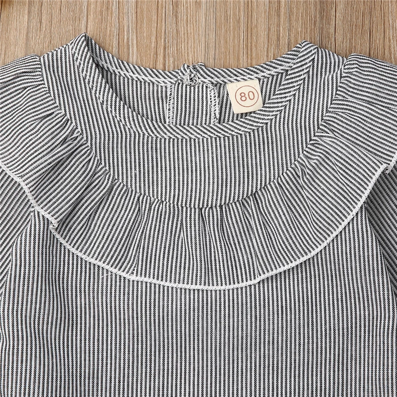 Милые повседневные комплекты одежды для маленьких девочек одежда из 2 предметов