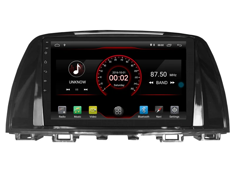 New coming ! Android 10 2.5D car dvd For MAZDA 6 2014 2015 2016 multimedia GPS Radio stereo gps navigation camera maps | Автомобили и
