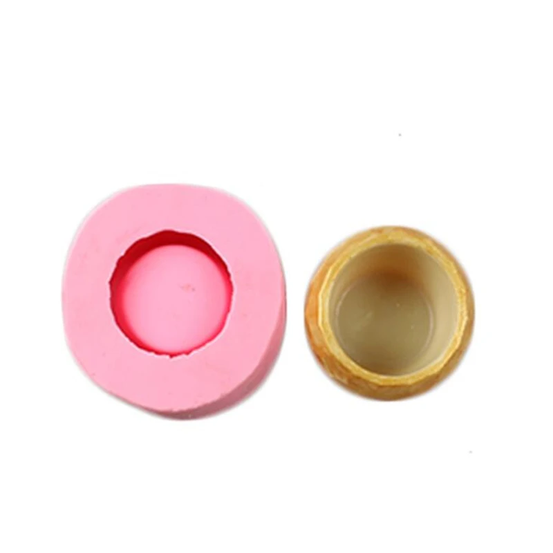 1 PCS DIY Polyhedron Cactus Aromatherapy Plaster Ornaments Cake Tools Succulent Flower Pot Silicone Concrete Molds | Дом и сад