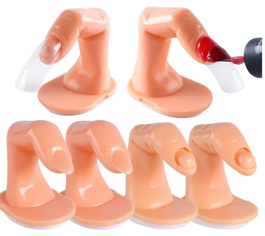 Новые пластиковые поддельные пальчиковые ногти Ложные Советы натуральная