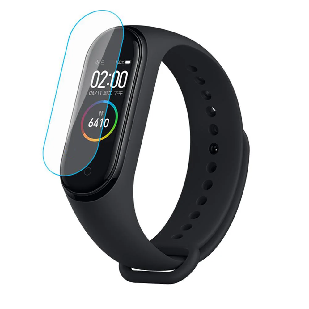 Защитная пленка на весь экран для Xiaomi mi Band 4 band мягкая Гидрогелевая защитная Xio Not
