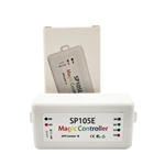 Беспроводной Bluetooth-контроллер SP105E, приложение WS2811 WS2812B WS2801 SK6812 APA102, индивидуально Адресуемая программируемая Светодиодная лента Pix