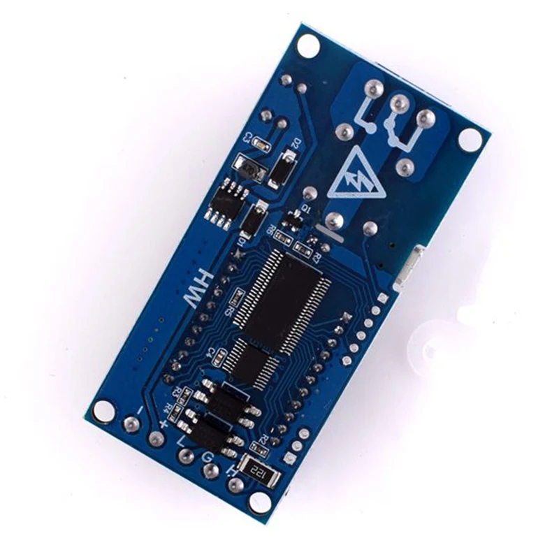 2 шт. ЖК дисплей реле задержки времени модуль постоянного тока 6 30 в управление