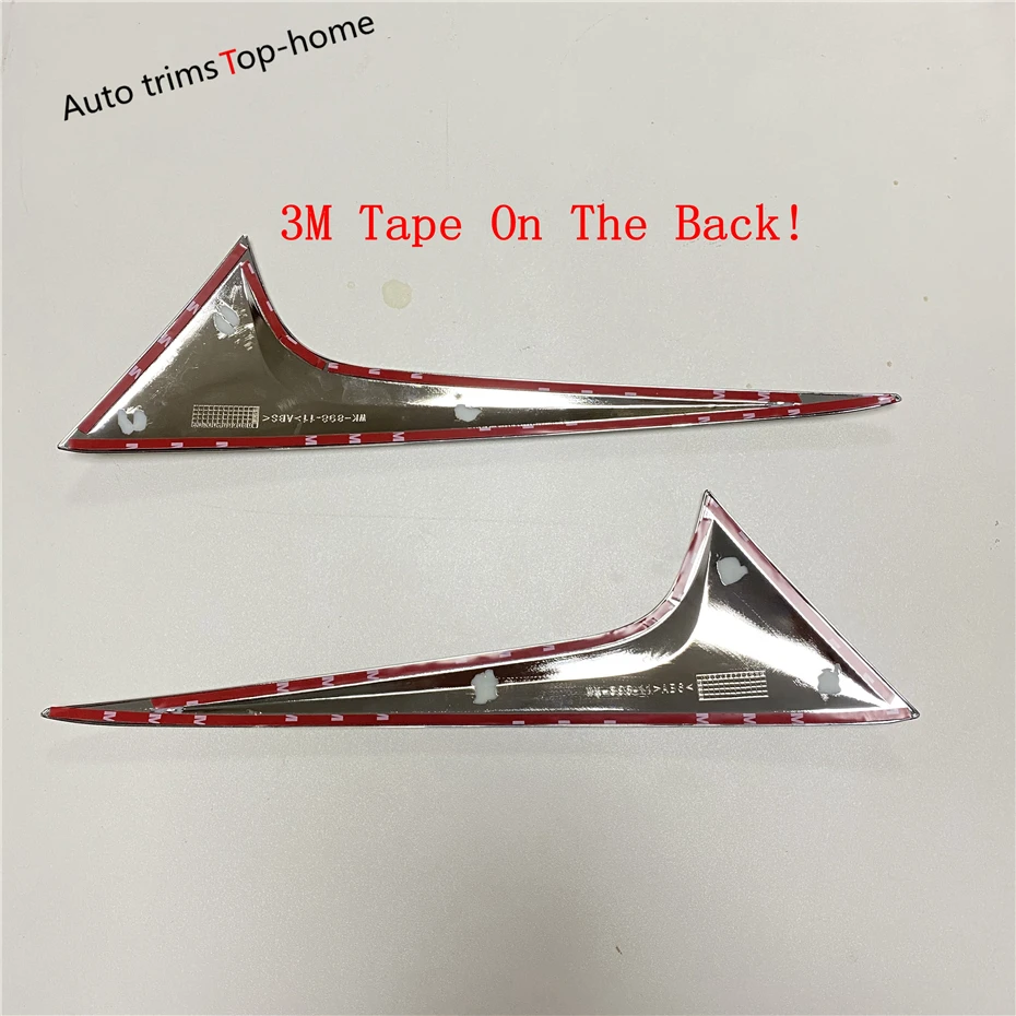 

Yimaautotrims Tailgate Rear Door Window Stripes Sequins Rear Wing Decoration Cover Trim For Mazda CX-30 2020 2021 Exterior Refit