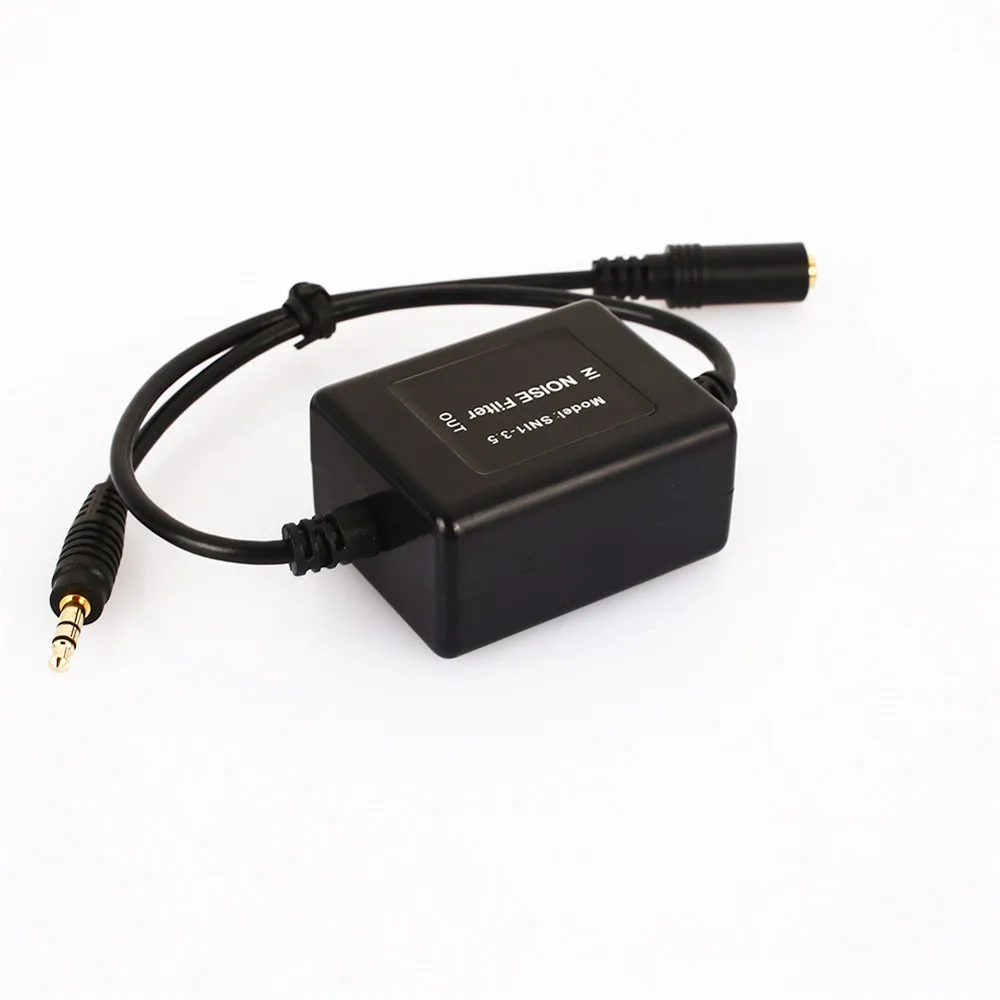 Автомобильный шумоподавляющий фильтр разъем для наушников 3 5 мм|Акустическая