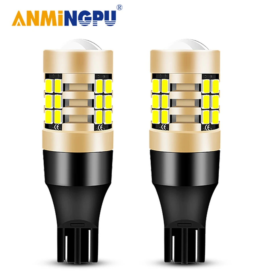 

2 шт., Автомобильные светодиодные лампы T15 21SMD 2835 W16W 921 912 12 В