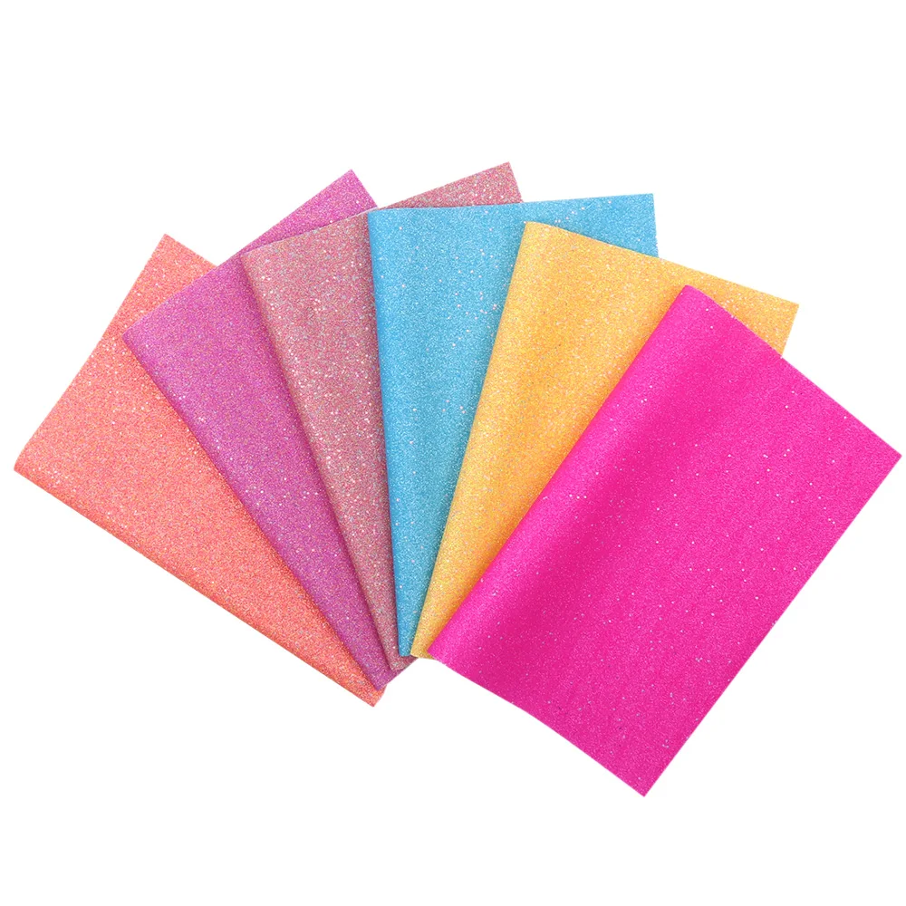 IBOWS 22*30 см Мягкая Блестящая синтетическая кожа блесток ткань лист для DIY сумка обувь аксессуары для волос ручной работы лоскутный материал