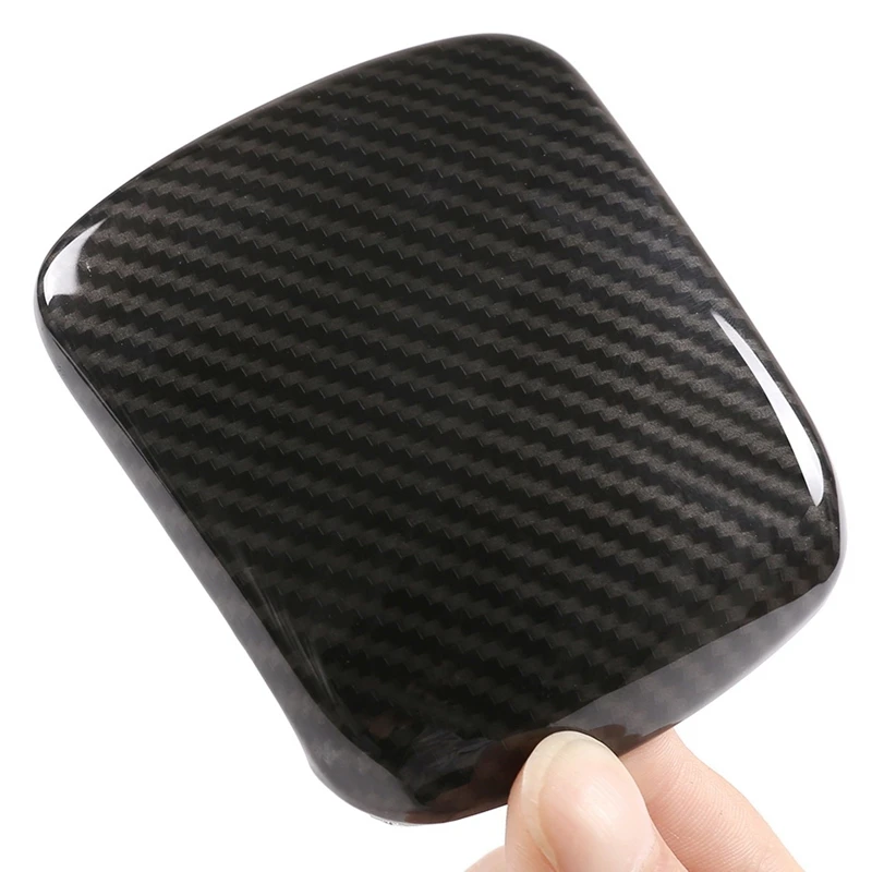 

Car ABS Carbon Fiber Speed Gear Shift Knob Cover Cap Sticker Trim for Mercedes Benz GLA Class H247 2020-2021