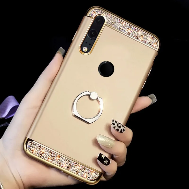 Чехол с блестками P Smart Plus для Huawei Y6 Y7 Prime 2018 Y9 2019 Y5 P30 P20 Honor 7a pro 7x 7c 8X 8C 9 10 lite|Бамперы| |
