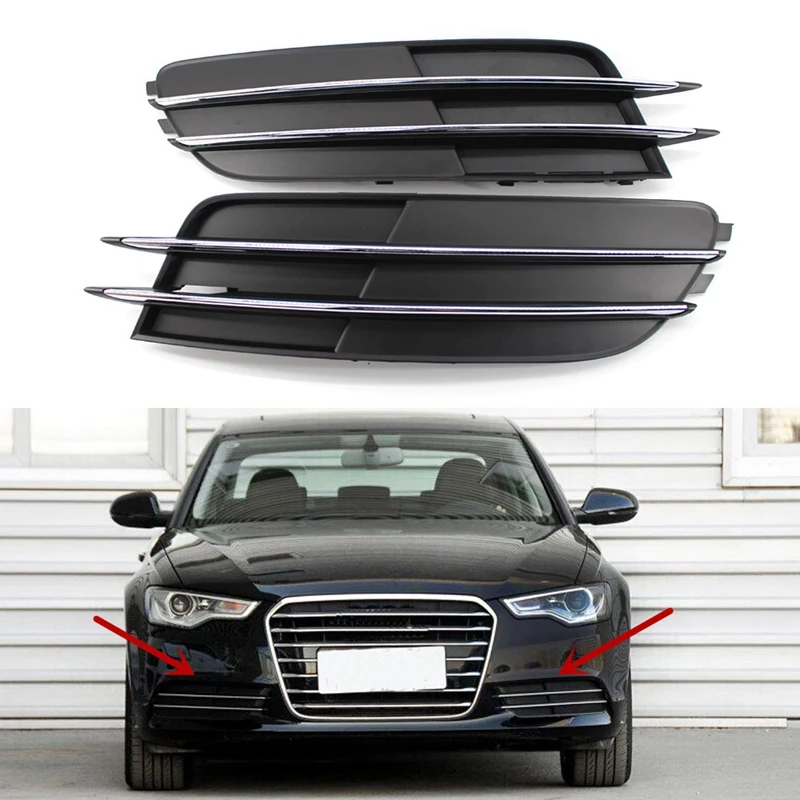 1 пара передний бампер нижний противотуманный светильник решетка Планки для 2012