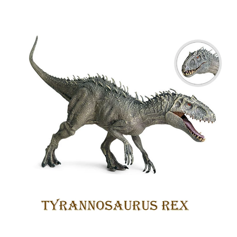 

Jurassic Park T-Rex Indominus Rex Dinosaurs Toy Ancient Animal Simulation Model Kids Dinosaurs World Collection Action Figures