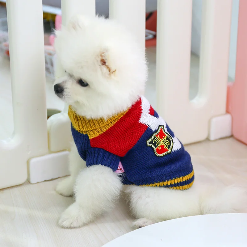 

Свитер для домашних животных, собак, кошек, джемпер с большим бантом, дизайн щенка, худи, зимняя теплая одежда, костюм