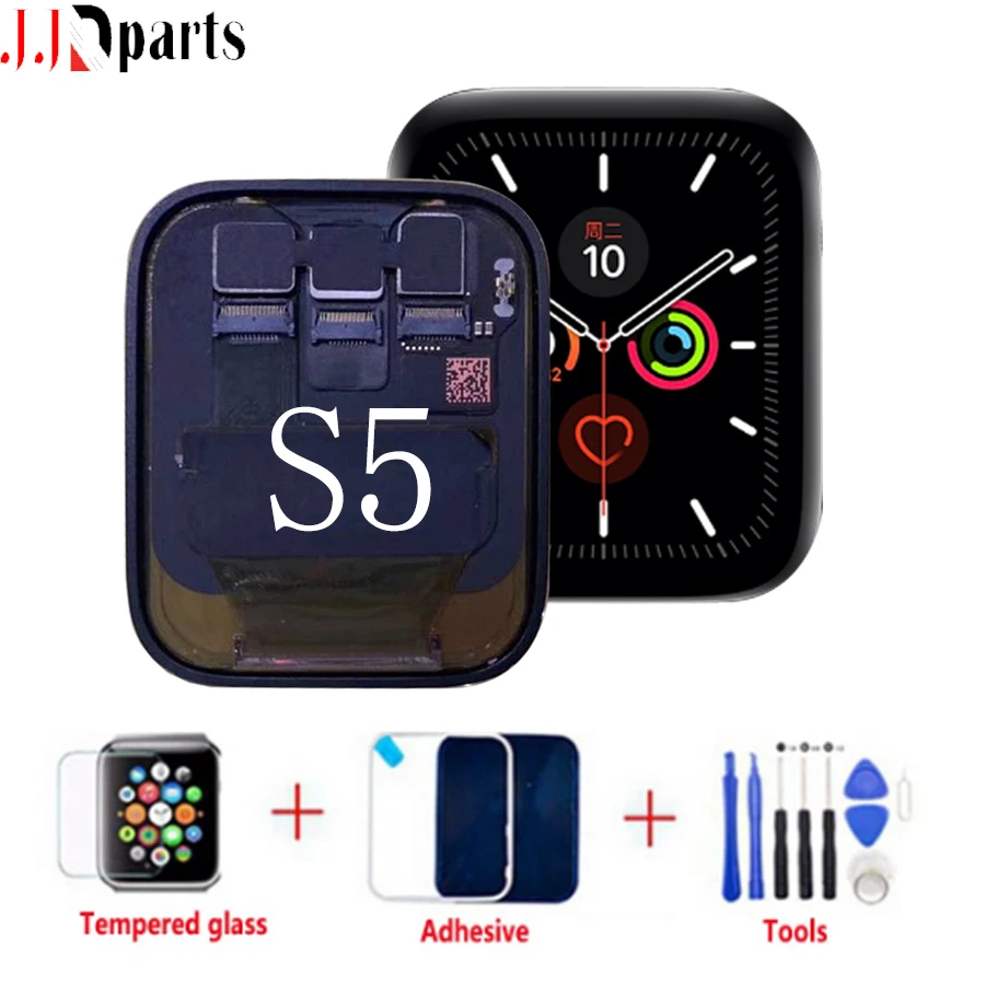 Для Apple Watch Series 5 LCD дисплей сенсорный экран дигитайзер A2156 40 мм A2157 44 lcd для S5 +