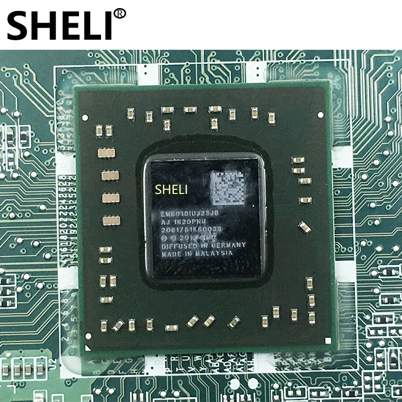 Шели для HP 20 e серии Материнская плата ноутбука 818316 601 DAN69AMB6D0 SR2A9 N3050 процессор