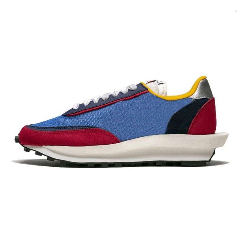 2020 Новинка sacai ldv ld вафельные кроссовки унисекс черные белые серые сосновые