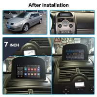 for renault megane 2 fluen android 10 0 4128g screen car multimedia dvd player gps navigation auto audio radio stereo head unit