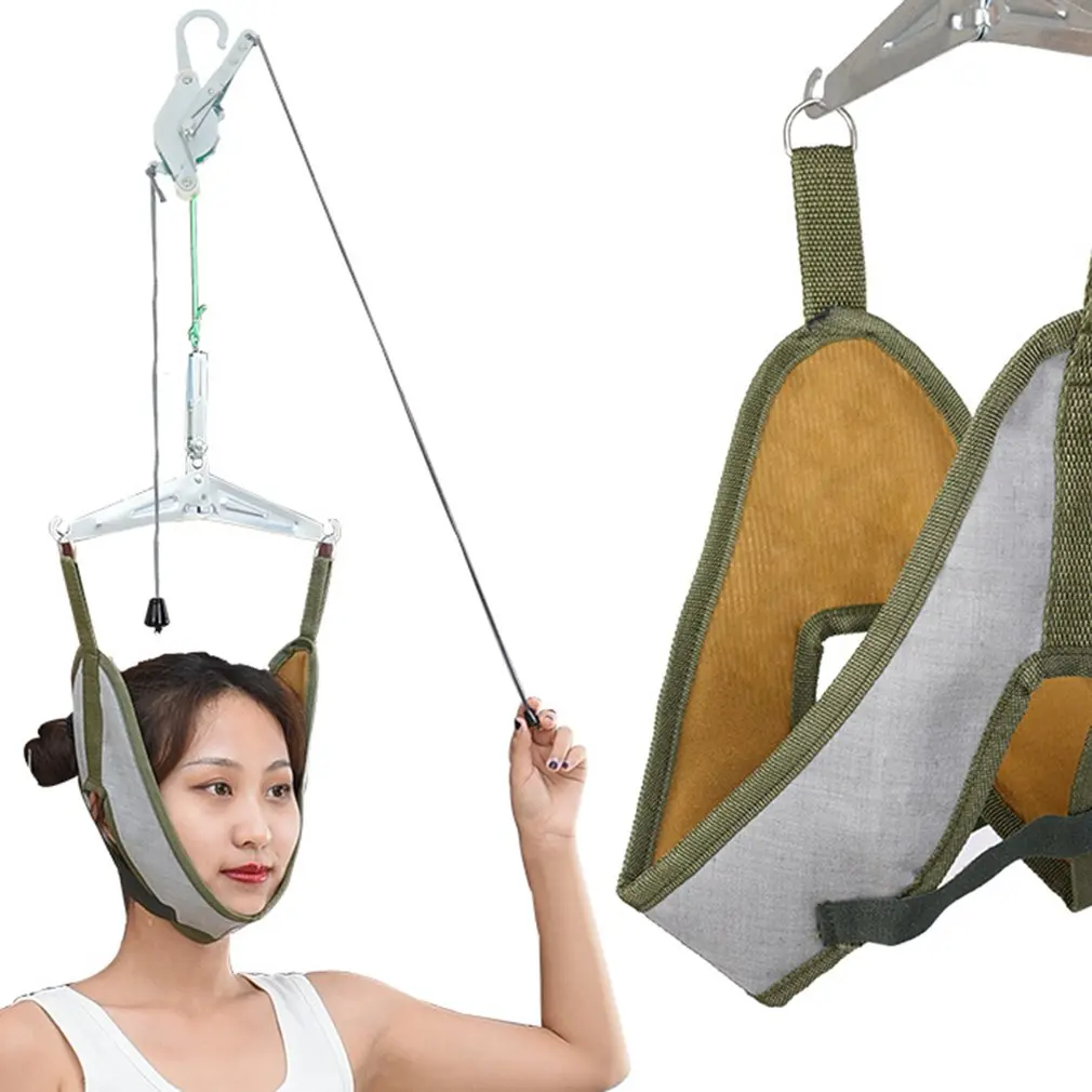 

Cervical Traction Belt Neck Stretcher Band Vertebrae Recovery Relax Health Care Neck Stretch Fixing Straps for Adult Children