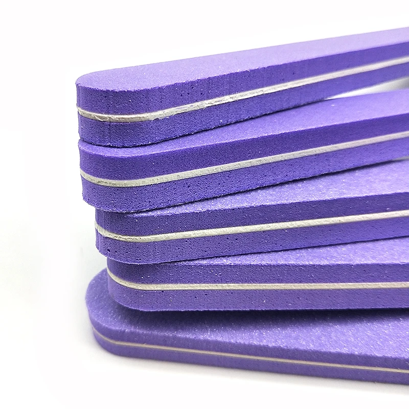 

20Pcs/Lot Nail Supplies Professionals 100/180 Nail File Buffer Polishing Block Sanding Nail Art Manicure Sponge Setback Nail Art