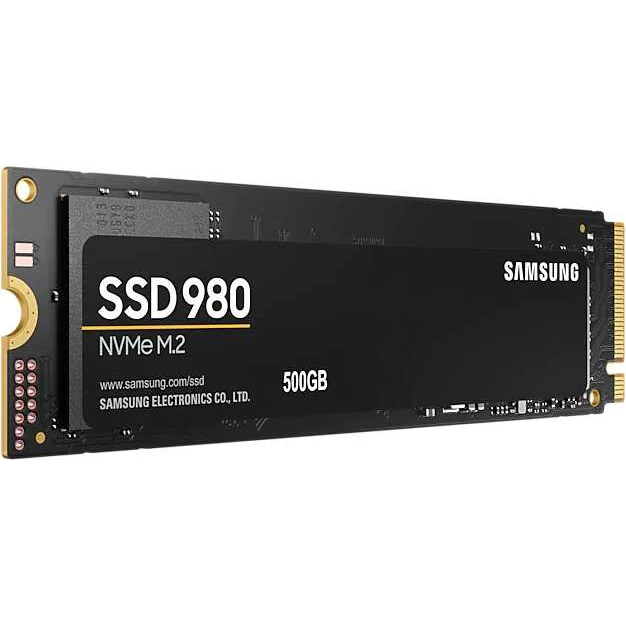 SSD накопитель SAMSUNG 980 MZ-V8V500BW 500ГБ M.2 2280 PCI-E x4 NVMe | Компьютеры и офис