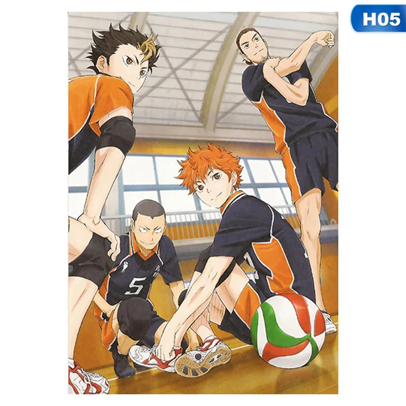 Кошмарным! Haikyuu Аниме Манга настенный плакат свиток домашнее украшение Стены Искусства