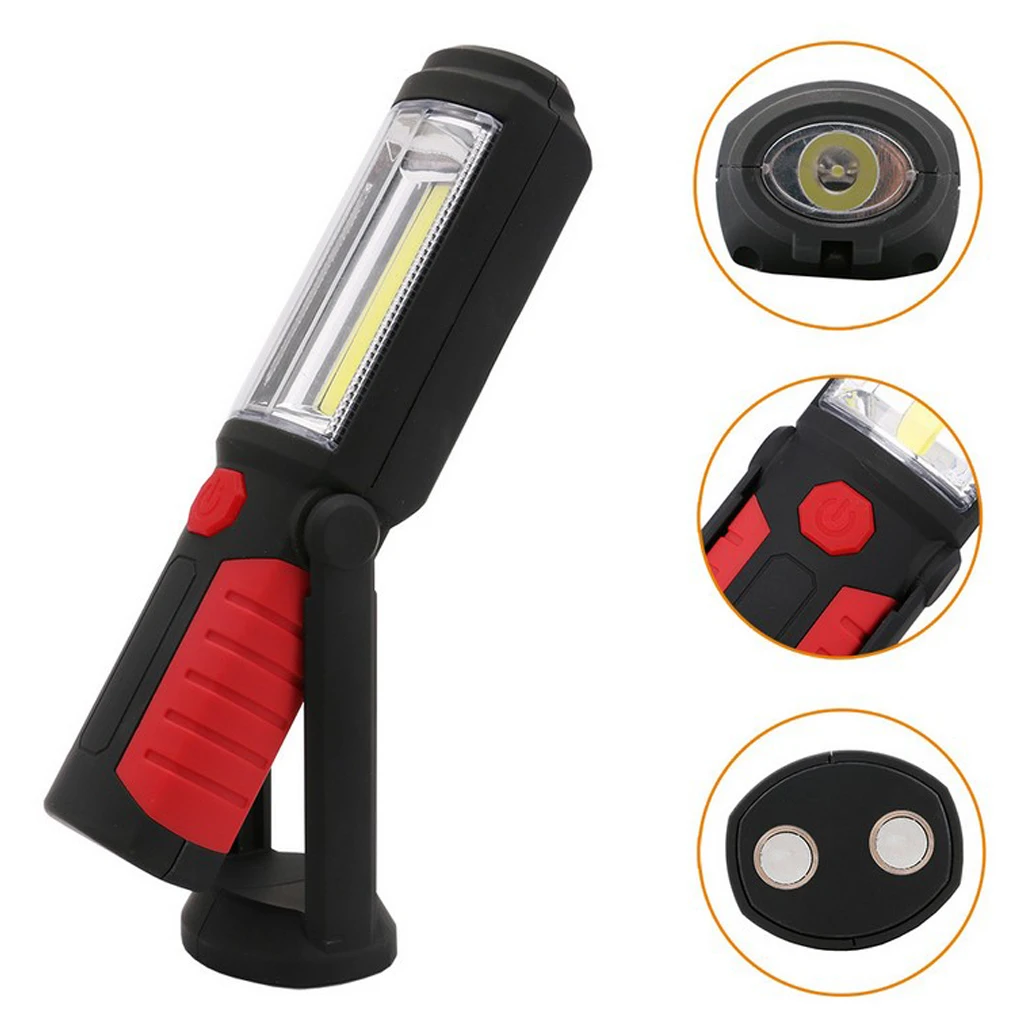 Светодиодный Рабочий фонарь для осмотра автомобиля с магнитной пряжкой АА