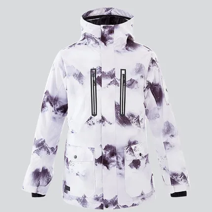 Мужская лыжная куртка GSOU ветрозащитная водонепроницаемая для катания на лыжах и