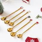 6 шт.набор, ложки из нержавеющей стали