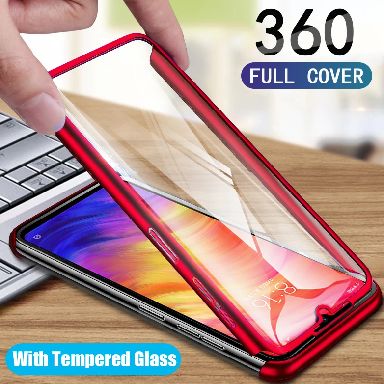 360 case for xiaomi mi poco m3 x3 pro 10 10t note 10 9 9t 8 6x 5x a1 a3 a2 lite cc9 cc9e poco f1 full body protection pc cover free global shipping