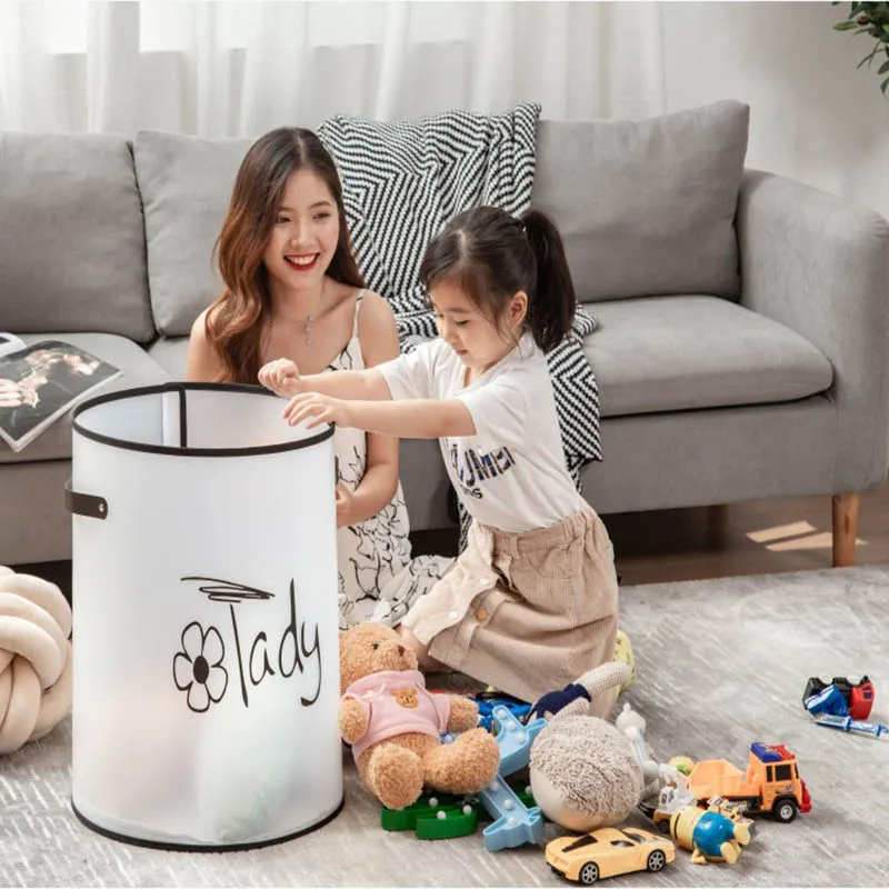 Складная Автомобильная пластиковая корзина для мусора креативная домашняя