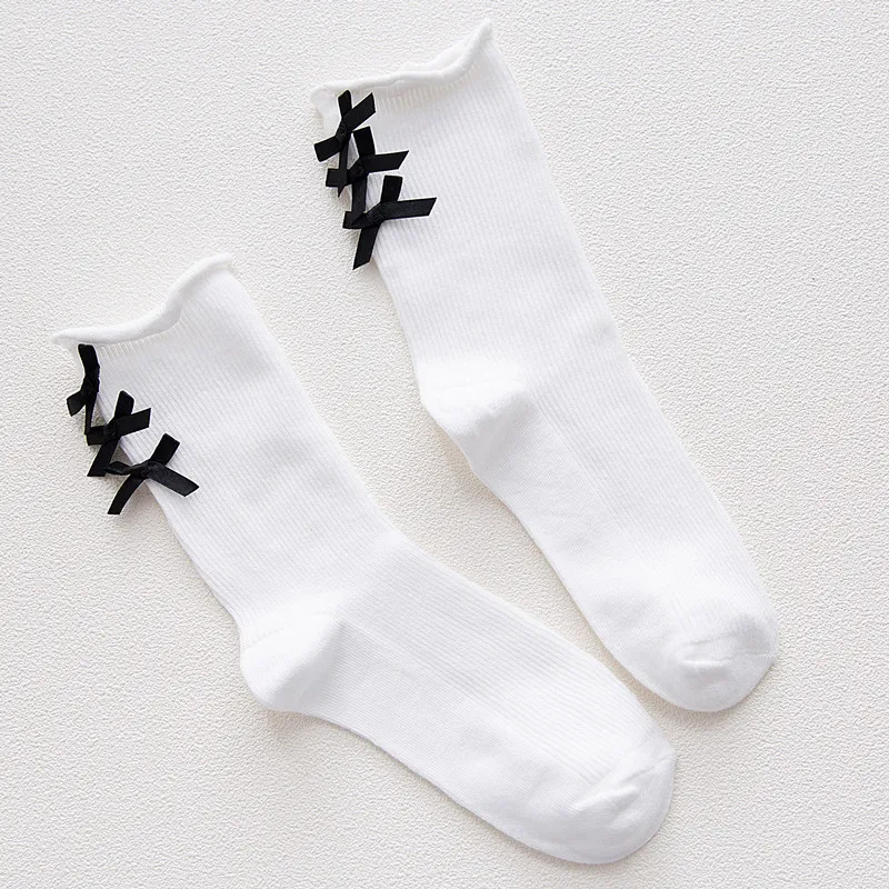 Осенне зимние новые хлопковые женские носки без пятки Японские Женские с