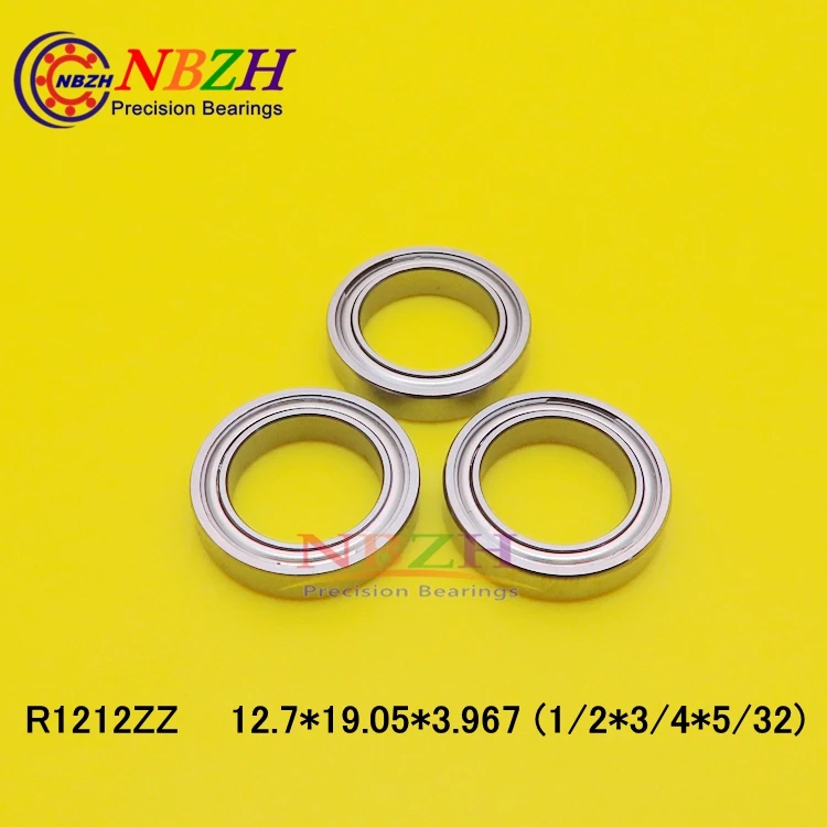 100 шт. высокое качество ABEC-5 Z2V2 R1212ZZ 1/2 &quotx 3/4&quot x 5/32 &quotдюймов 12 7*19 05*3 967 мм