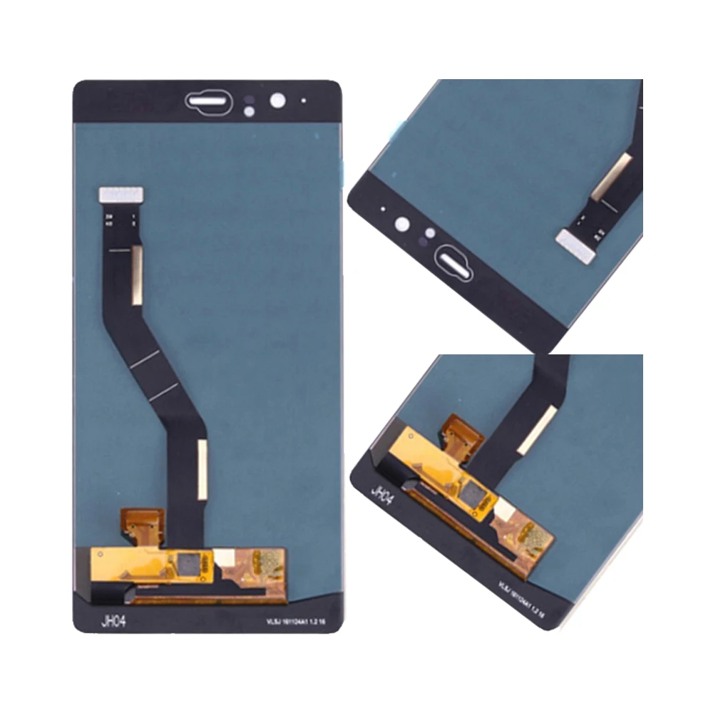 5," lcd для huawei P9 Plus дисплей с рамкой Замена для huawei P9 Plus lcd кодирующий преобразователь сенсорного экрана в сборе EVA-L09 VIE-L09
