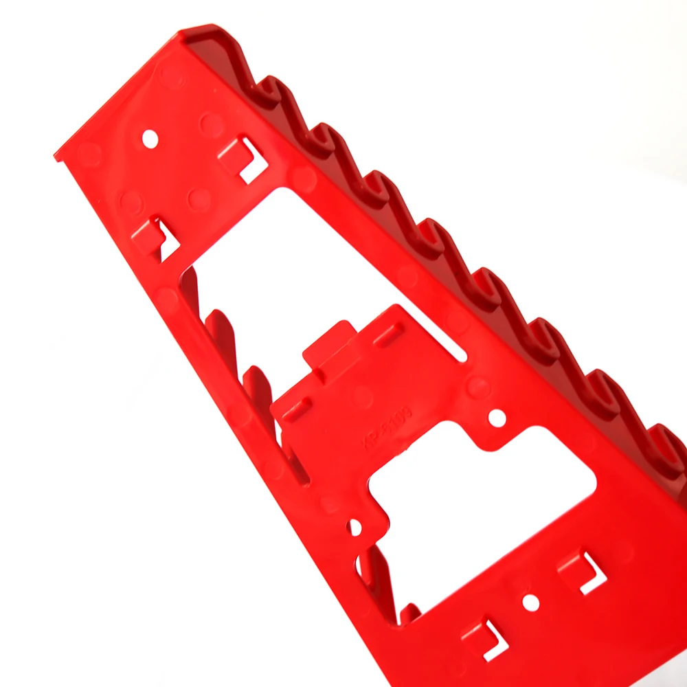 Настенный пластиковый держатель для гаечных ключей с 9 отверстиями и квадратным