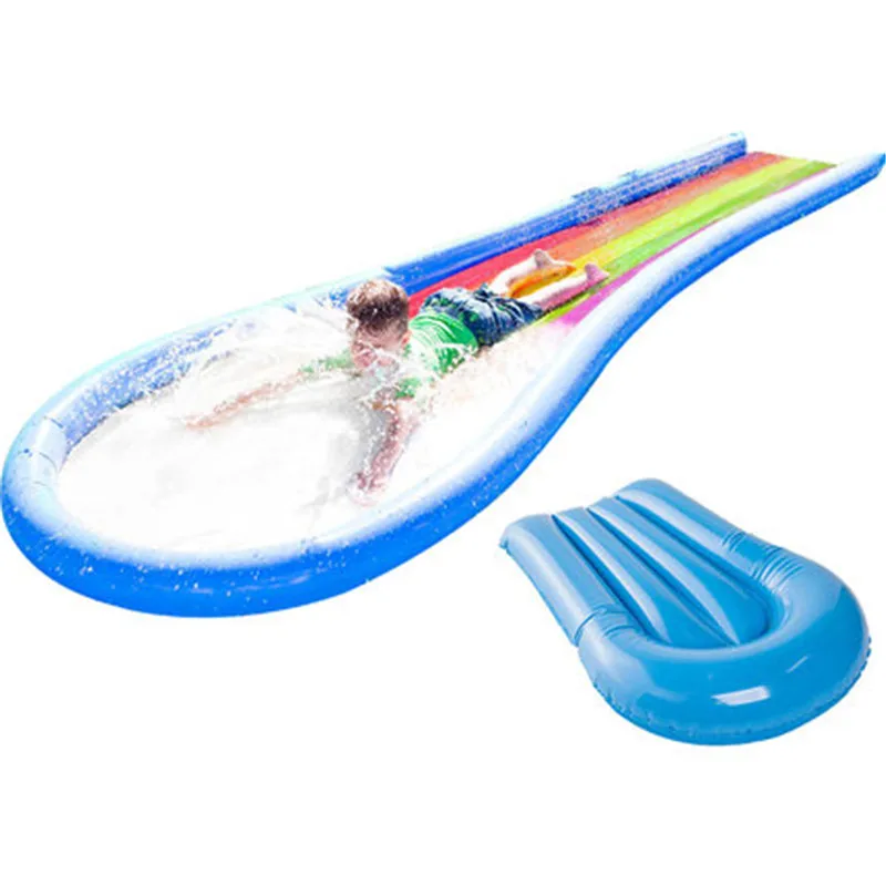 Детская Радужная горка уличные мягкие игровые горки надувная игровая площадка