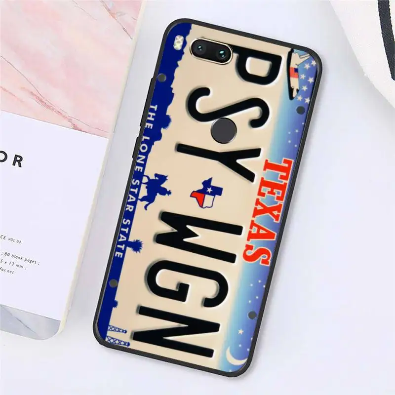 

License Plate Number New York Phone Case For Xiaomi Redmi note 7 8 9 t max3 s 10 pro lite cover funda coque shell