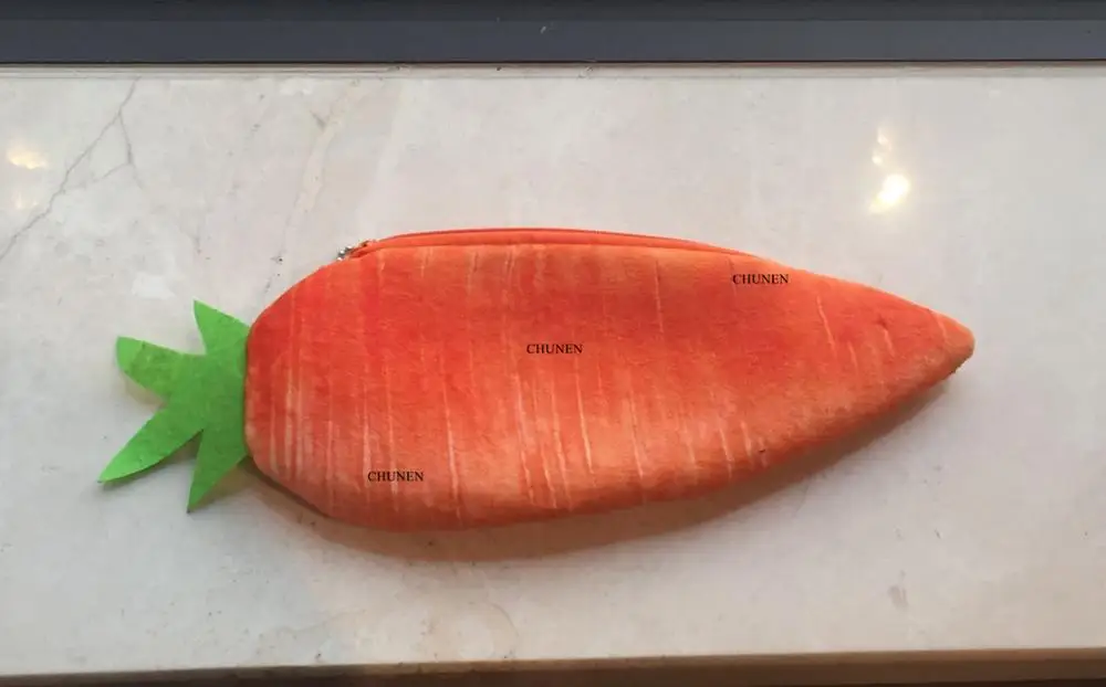 21-24 см прибл. Большой плюшевый Кошелек-овощи мясо и т. Д. Плюшевые игрушки кошелек