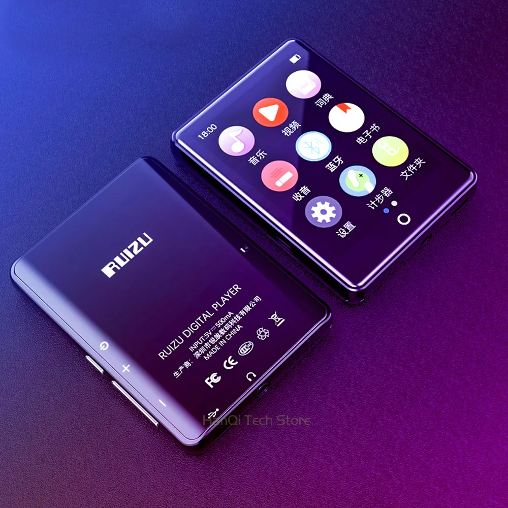 Mp3-плеер RUIZU с поддержкой Bluetooth 5 0 2 8 дюйма | Электроника
