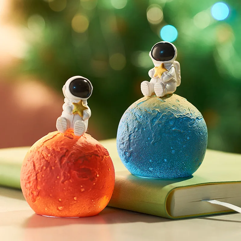 Дропшиппинг астронавт 3D Звезда Луна лампа красочное изменение сенсорный