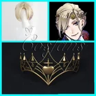 Витая Страна Чудес Виль шотренгейт Косплей Корона головной убор Виль шотренгейт Плетеный Косплей волосы косы Белоснежка королева женщины