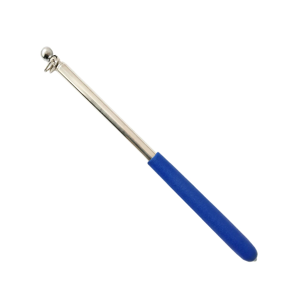 1 м телескопическая Нержавеющая сталь флагшток руководство полюс для школы