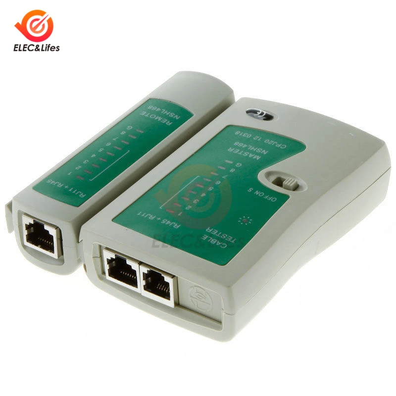 Professional Network Cable Tester RJ45 RJ11 RJ12 CAT5 UTP LAN Detector Remote Test Tools Networking | Инструменты