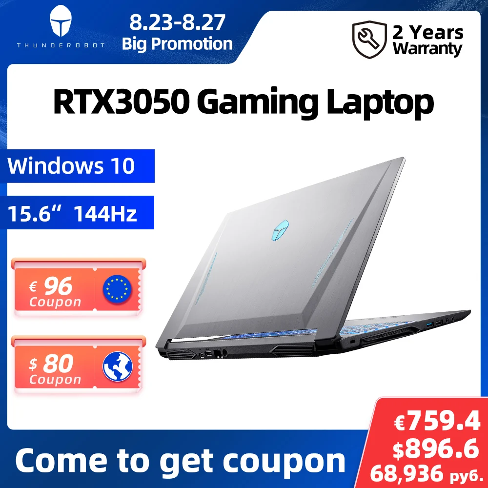 Promo 911MT Gaming Laptop RTX3050 i5-11260H Laptop 15 6 inch 144Hz IPS FHD Notebook Computer Windows 10 Pro Laptops 2 Years Warranty