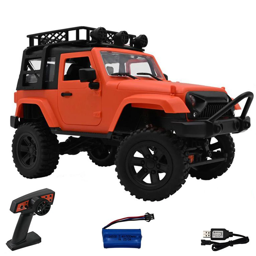 

F3 1:14 4WD RC Car 2.4G Radio Control RC Car RTR Crawler Off-Road Buggy Vehicle Model with LED Light Trucks Toys For Kids Gifts