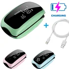 Пульсоксиметр на кончик пальца, с зарядкой от USB