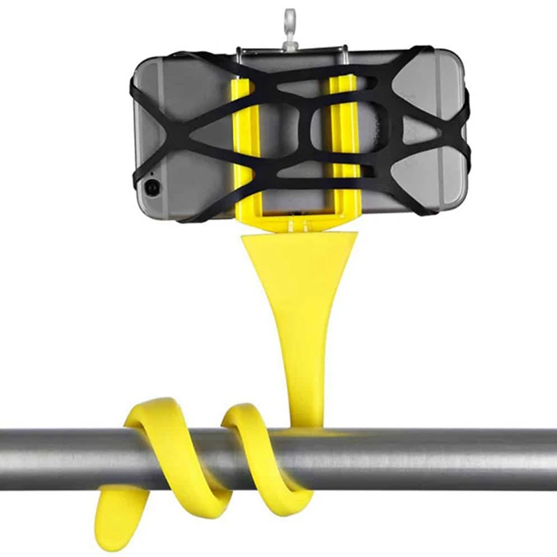 Flexible Selfie Stick Monopod Tripod Holder for IPhone Camera Phone Car Bicycle Universal | Электроника