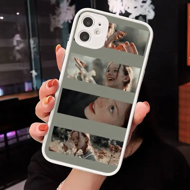 

TV series Anne with an E Phone Case Matte Transparent for iPhone 7 8 11 12 s mini pro X XS XR MAX Plus cover funda