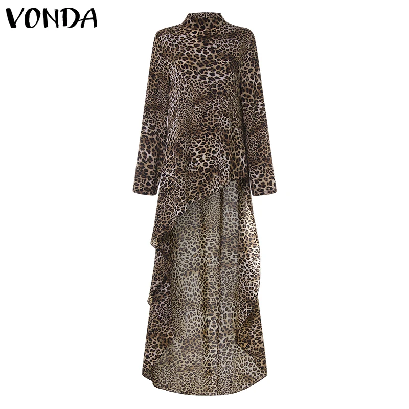VONDA, кружевная блузка, женские белые топы, Летняя туника, сексуальная, с неровным подолом, полые топы, Сексуальная Блузка, Пляжная блуза, повседневные рубашки, S-5XL - Цвет: Серый